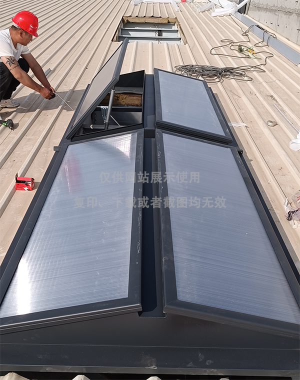 兰州王老吉生产车间工业园区排烟天窗