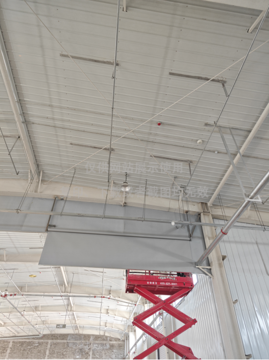 临洮县蔬菜厂房工业园区挡烟垂壁