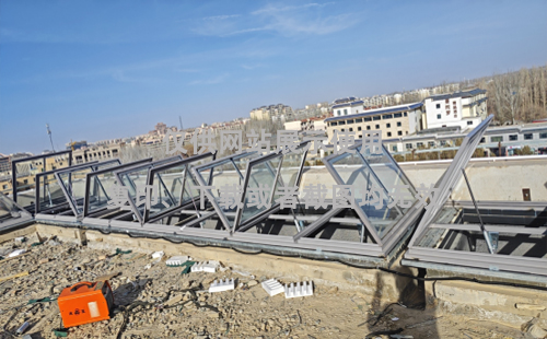 敦煌博物馆工业园区排烟天窗