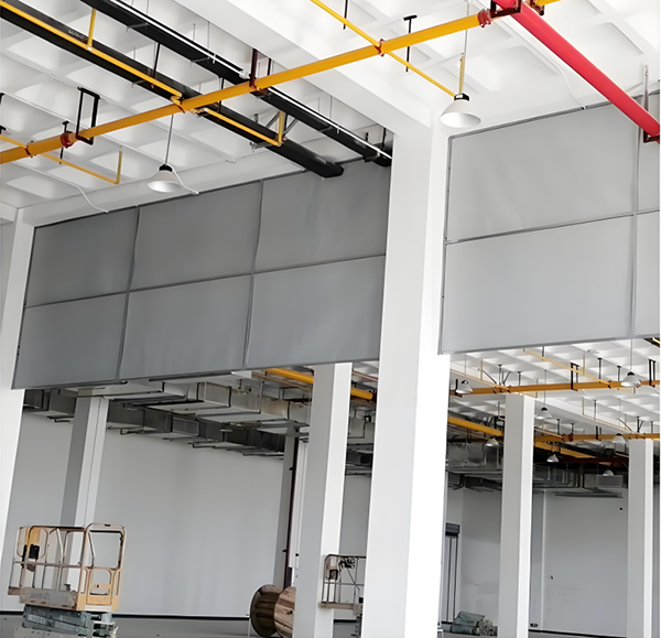 防火布工业园区挡烟垂壁