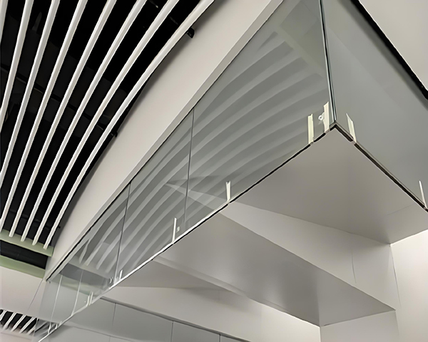 工业园区玻璃工业园区挡烟垂壁