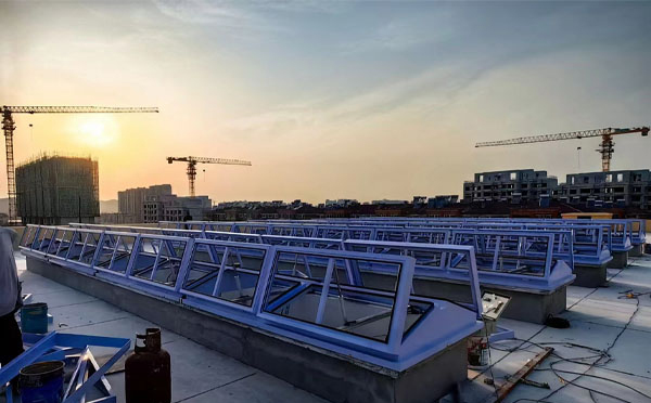 消防工业园区排烟窗工作原理