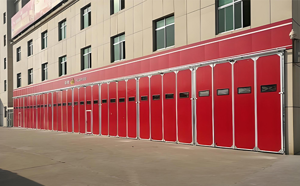 工业园区工业推拉门厂家提醒大家今日有雨记得外出带伞