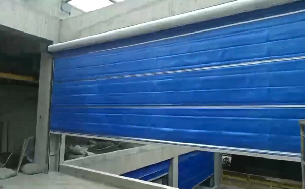 大型物流园区完成工业园区防火门整体安装工程